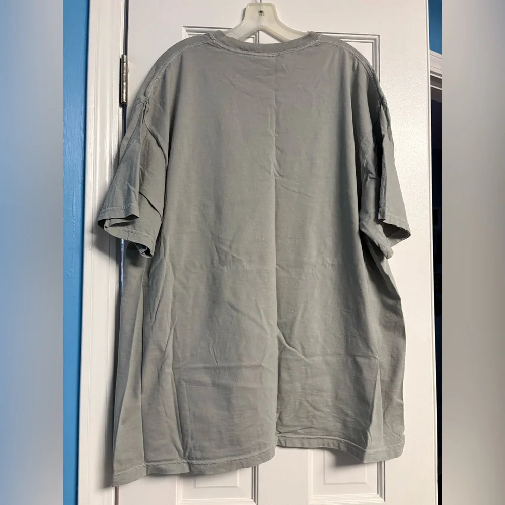 Disney Castle Minnie Ears Sage Green T-Shirt Size 2XL Comfort Colors H18 - Picture 2 of 4